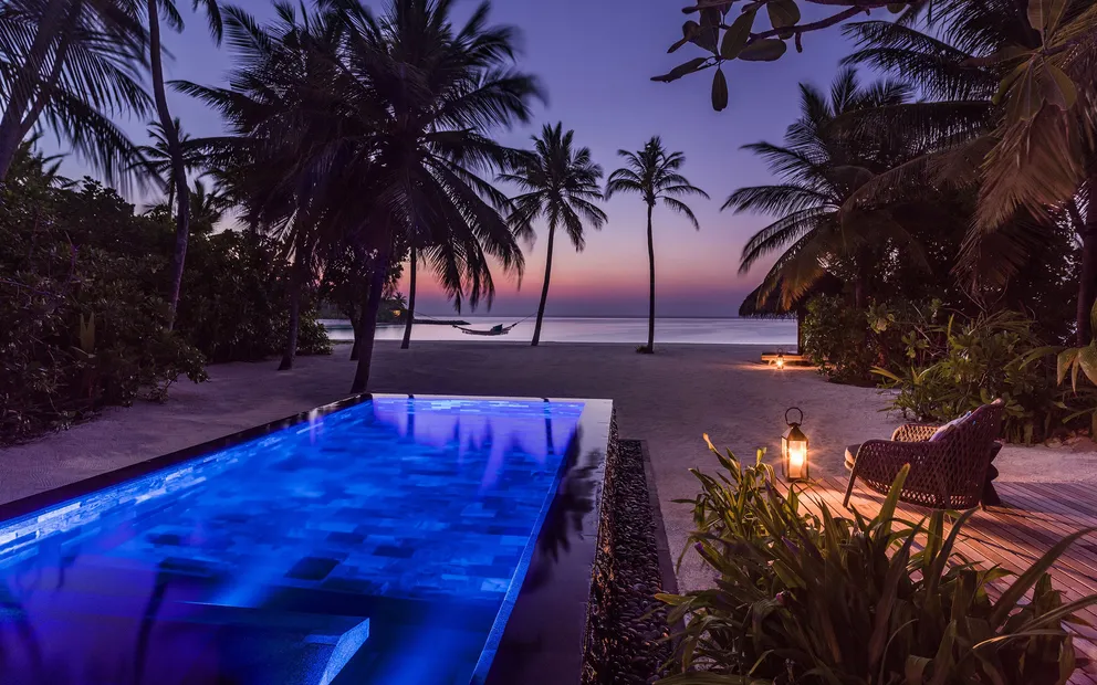 Beach Villa with Pool
